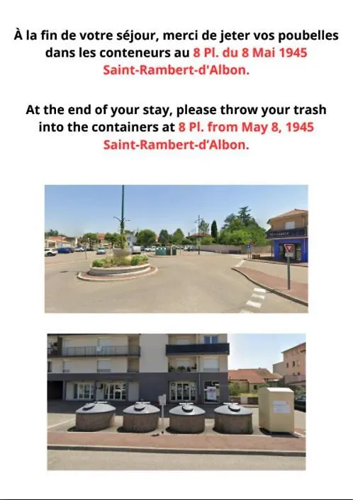L'Ecrin Des Ecoles Apartment Saint-Rambert-d'Albon